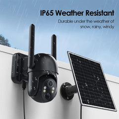 4G LTE Solar Security Camera – No Wi-Fi, Outdoor, 2K Night Vision