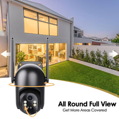 4G LTE Solar Security Camera – No Wi-Fi, Outdoor, 2K Night Vision