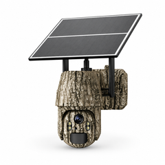 4G LTE Solar Security Camera – Camouflage