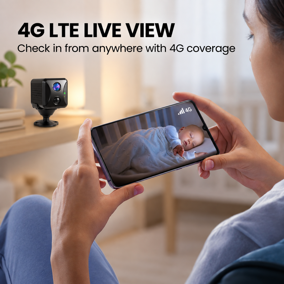 4G LTE Security Hidden Camera