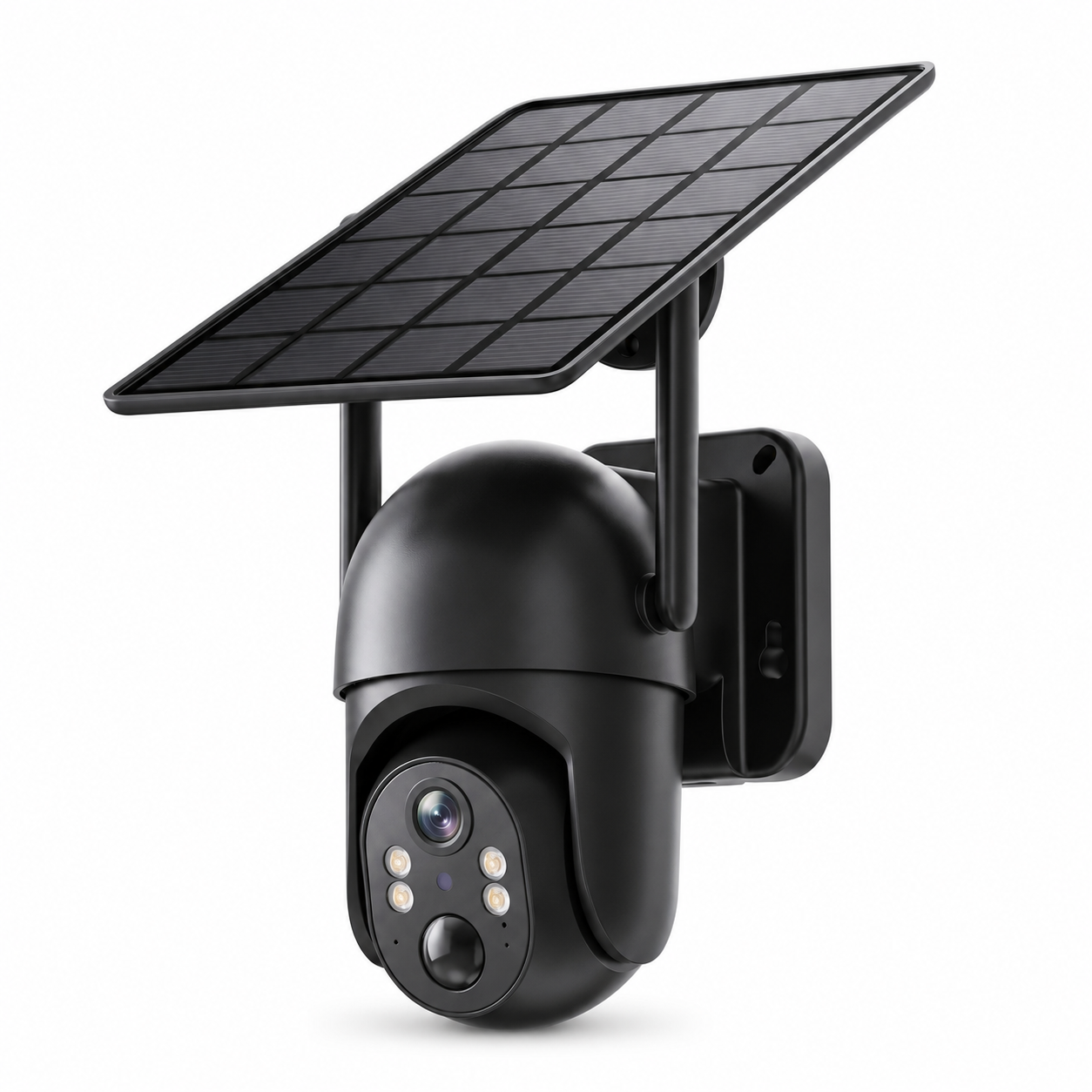 4G LTE Solar Security Camera – No Wi-Fi, Outdoor, 2K Night Vision