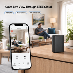 1080p WiFi Bluetooth Speaker Hidden Camera