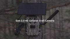 4G LTE Solar Trail Camera